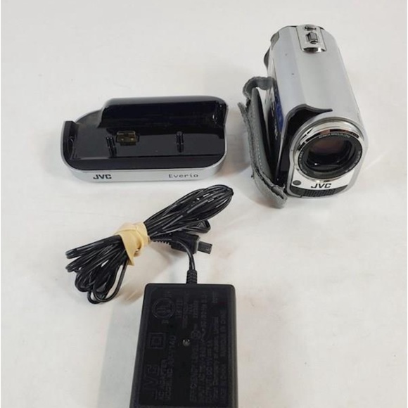 Cameras, Photo & Video Jvc Everio Hdd Camcorder W Charging Dockpowers